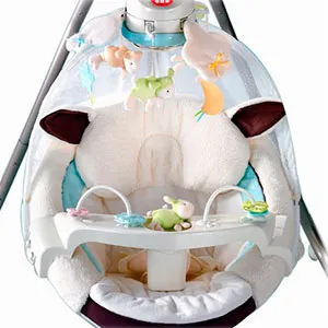 Ideal baby swing entertainment